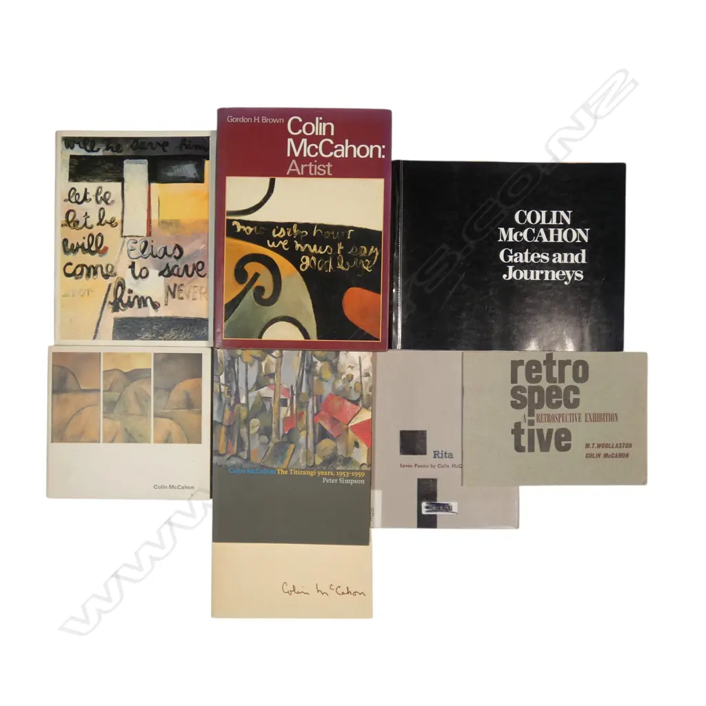 10 PUBLICATIONS - COLIN MCCAHON, SEE DESCRIPTION Image 1++